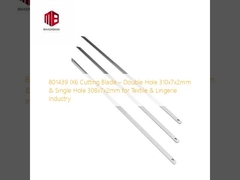 801439 IX6 ใบตัด ช่องสอง 310x7x2mm & ช่องเดียว 308x7x2mm สําหรับอุตสาหกรรมทอและเสื้อผ้า