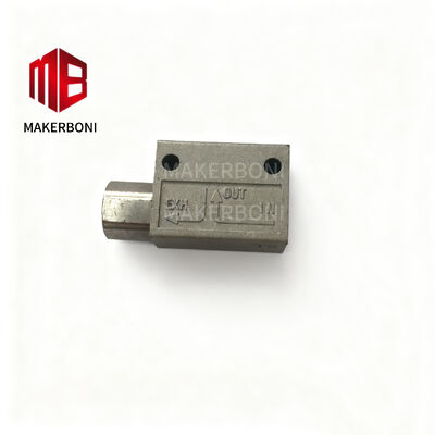 SMC AQ1510-01 วาล์วออกเร็ว 1/8 PT Port ขนาด ISO2000 รับรองสําหรับเครื่องตัดอัตโนมัติ XLC7000