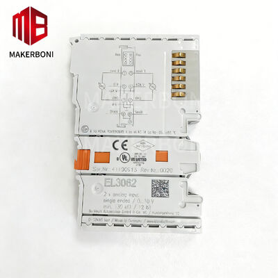 Beckhoff EL3062 2 ช่อง Analog Input Terminal ด้วยช่วง 0-10V และความละเอียด 12 บิต