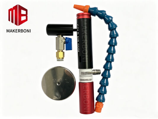 91846000 ชุดปืนลมเย็นพร้อมเทคโนโลยีท่อหมุนเหวี่ยงสำหรับ Gerber XL-C7000 - อุณหภูมิลดลง 56°C และฐานยึดแม่เหล็ก